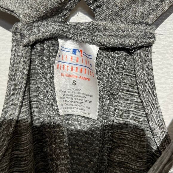Genuine Merchandise Women's Gray Detroit Tigers Strappy Tank Top Small NWT - Picture 4 of 8